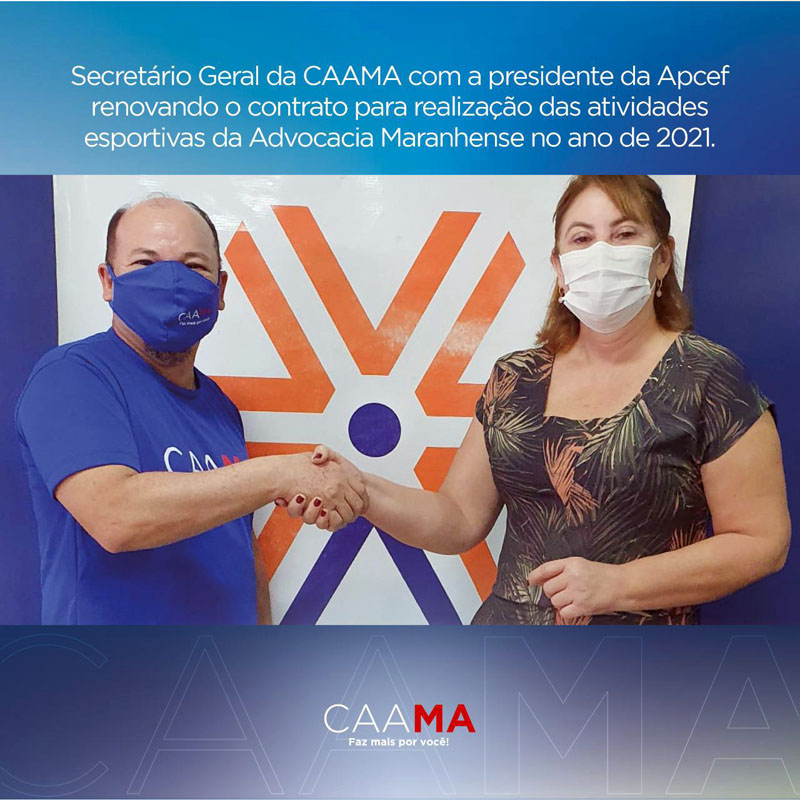 CAAMA E APCEF/MA JUNTOS PELO ESPORTE.