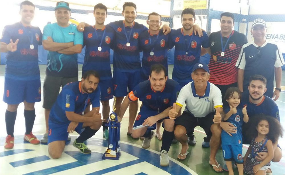 BBCHOPP CAMPEÃO DO FUTSAL 2017 PELA CATEGORIA EFETIVO (AABB)