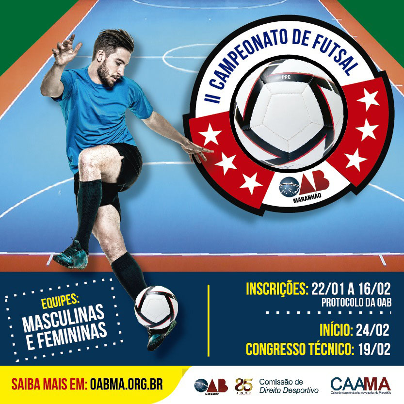II CAMPEONATO DE FUTSAL DA OAB-MA