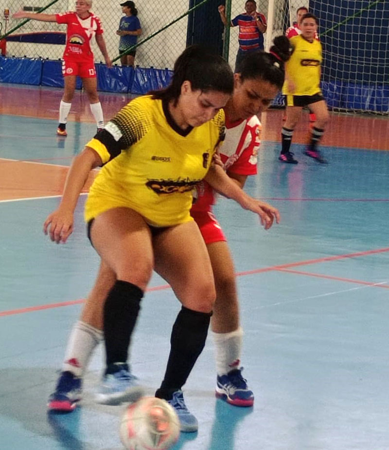 FUTSAL FEMININO DA SHOW DE HABILIDADE NO CAMPEONATO DA APCEFMA!