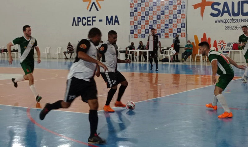 MUITOS GOLS NA PRIMEIRA RODADA DO CAMPEONATO DE FUTSAL. (APCEF/MA)
