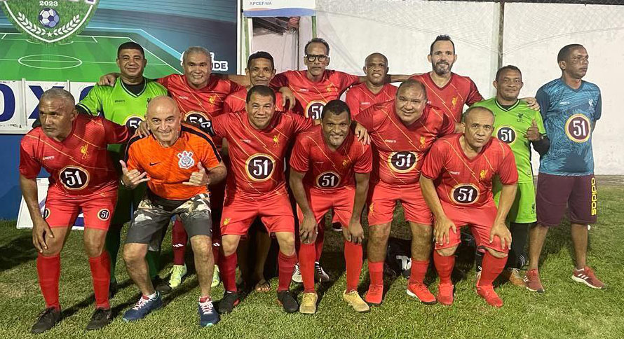LIVERPOOL O ÚNICO INVICTO NA CATEGORIA CINQUENTA!(APCEFMA)