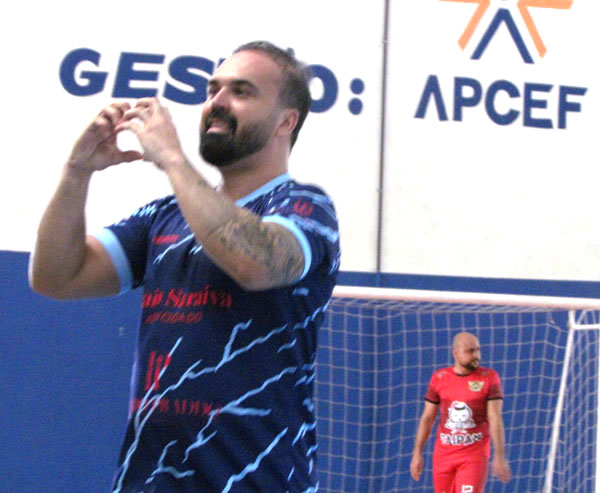 FABRICIO MARCA SEU PRIMEIRO GOL NO CAMPEONATO. (ADVOCACIA MARANHENSE)