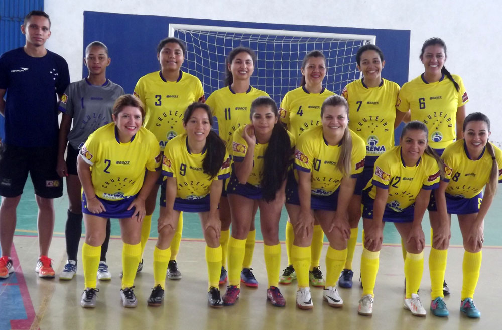 CRUZEIRO LIDERA DE PONTA A PONTA (APCEF-FUTSAL FEMININO)