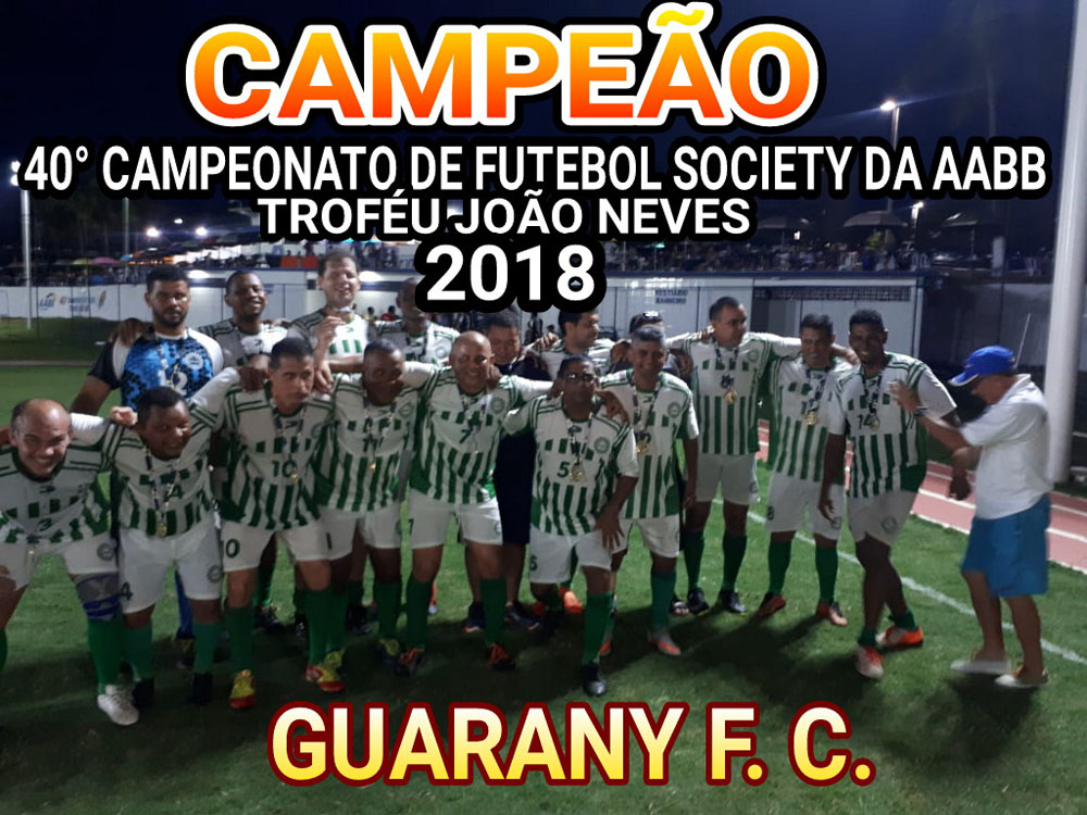 GUARANY CONQUISTOU O TÍTULO DE 2018 PELA CATEGORIA SÊNIOR (AABB-SÊNIOR)